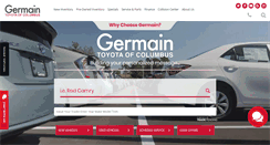 Desktop Screenshot of germaintoyota.net