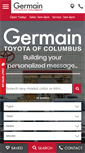 Mobile Screenshot of germaintoyota.net